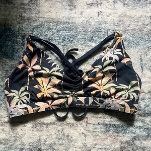 Skye Lola Sarah Tropical Print Bikini Top